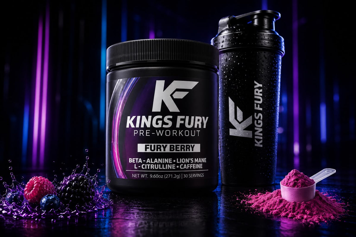 Kings Fury — Stealth Pump + Focus Pre-Workout
